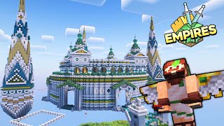 Building the Mega Palace  Empires S2 x Hermitcraft  Ep 26 [upl. by Thorvald]