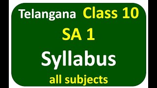 class 10 sa1 syllabus 202425 sa1 syllabus for class 10 class 10 syllabus 202425 [upl. by Just]