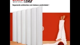 Monte seu Biombo Sanfonado  Divisoria Movel em PVC [upl. by Tnarb]