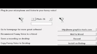 음성변조프로그램Funny Voice [upl. by Annayat]