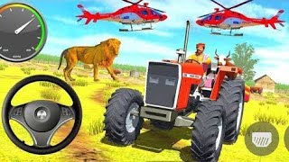 New 😛 Massage 245 Tractor Village Driving  Indian Tractor Driving 3D Android Gameplay  Games  40 [upl. by Liva790]