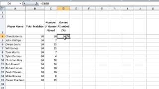 WJEC GCSE ICT Unit 2 controlled test Absolute cell referencing [upl. by Airbas]