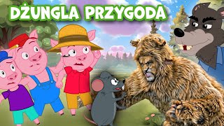 Dżungla Przygoda  Lew i Mysz 🦁🐭  Bajki po Polsku  Bajka i opowiadania na Dobranoc  Kreskówka [upl. by Ciprian192]