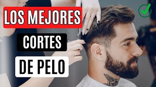 Cómo DISIMULAR poco PELO ✂ Cortes de pelo para hombres con ENTRADAS ✅ [upl. by Chobot]