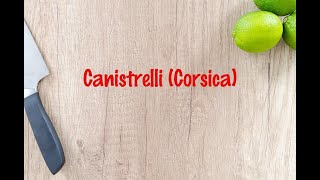 How to cook  Canistrelli Corsica [upl. by Soisatsana]