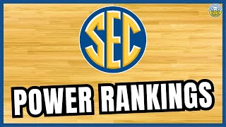 SEC Basketball Power Rankings Is Kentucky On Tennessee amp Auburns Level [upl. by Diena757]