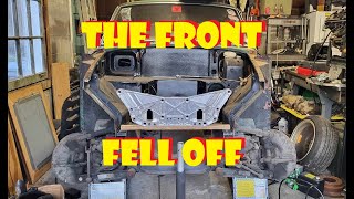 MGB09 build Episode 2 quotThe front fell offquot [upl. by Conners]