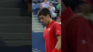 Novak Djokovics PERFECT approach 👌 [upl. by Yarb]