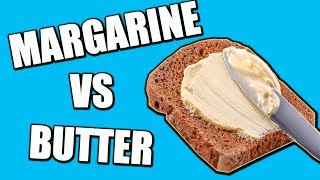 NEVER EAT MARGARINE AGAIN  Margarine VS Butter [upl. by Tabbi]