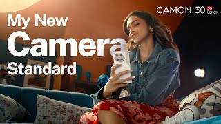 Deepika Padukone x CAMON 30 Series The Official Reveal [upl. by Cosette]