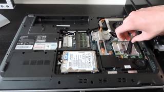 Tutorial Packard Bell EasyNote DT85 CPU Replace Full HD [upl. by Rehpotsirh]