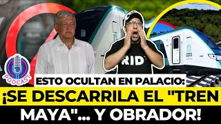 SE DESCARRILA EL quotTREN MAYAquot GASTA 700 PESOS por cada 100 que RECAUDA un NEGOCIO DESCARRILADO [upl. by Cassell]