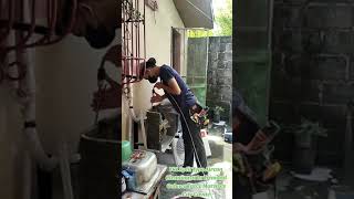 TCL Split Type Aircon Cleaning at Trece Martires City Cavite 09751238887 [upl. by Busiek]