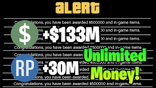 GTA 5 ONLINE UNLIMITED MONEY GLITCH 10000000 PS4PS5XBOX amp PC [upl. by Kahn]