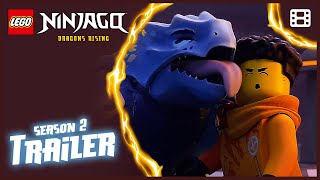 Season 2 Trailer  LEGO NINJAGO® Dragons Rising [upl. by Cacie]