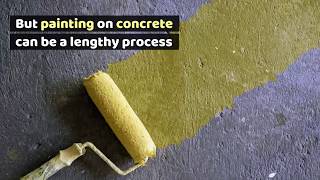 How to Paint a Concrete Wall [upl. by Garrick]