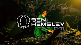 Ben Hemsley  Live From LoFi Amsterdam  181123 [upl. by Pfeifer]