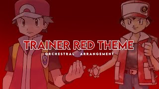 Pokemon Gold Silver Crystal  Trainer Red Theme  Orchestral Arrangement [upl. by Ahsem]