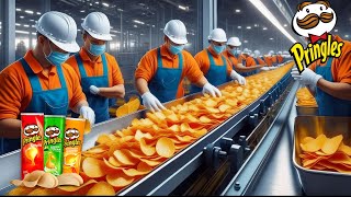 How Pringles Are Made In FactoryFactory Explored [upl. by Goldston380]