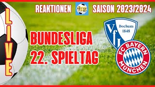 LIVE  Bundesliga  VfL Bochum vs FC Bayern [upl. by Bullard]