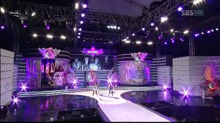 2NE1  I Dont Care Live 20090924 [upl. by Ayyidas]