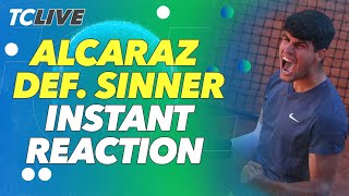 Carlos Alcaraz Reaches First Roland Garros Final With 5Set Win Over Sinner  2024 Roland Garros [upl. by Sidwel383]