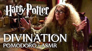 🔮DIVINATION AMBIENCE🔮 Harry Potter Pomodoro Technique Study session ASMR Hogwarts Pomodoro Timer [upl. by Ahcmis]