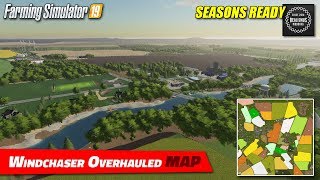 FS19  MAP quotWindchaser Overhauled FS19quot update v11  review [upl. by Anitnemelc458]