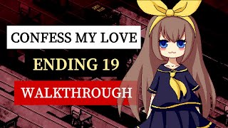 Confess My Love Ending 19 Harm Walkthrough  Confess My Love  Gaming Link Media [upl. by Earvin422]