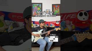 Mind’s Eye  wasted affairs guitar tutorial [upl. by Nerrak130]