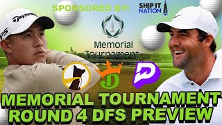 Memorial Tournament Round 4 Preview  Draftkings DFS Showdown Strategy Underdog  Prize Picks Props [upl. by Adnarahs]