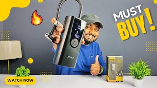 Tusa Digital Air Compressor Pump 12V DC  Review⚡Best Tyre Inflator For Car In India  🔥 [upl. by Nnyletak219]