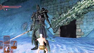 Dark Souls 2 SotFS  Lvl1 Deprived VS Fume Knight  No Damage Solo [upl. by Anaidni336]