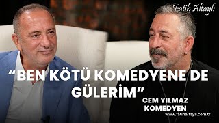 Fatih Altaylı ile Pazar Sohbeti quotİlk akla geleni yapmayınquot  Cem Yılmaz [upl. by Jackquelin]