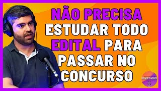 A Estratégia Para Estudar O Cronograma dos Editais e Passar na Prova [upl. by Drofniw189]