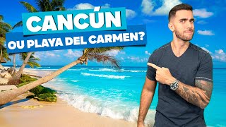 PLAYA DEL CARMEN ou CANCÚN Saiba qual é a melhor opção para se hospedar e todas as dicas [upl. by Flieger]