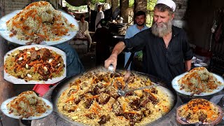 KABULI PULAO FULL RECIPE AFGHANI PULAO MAKINGBEEF PULAO GIANT SIZE BEEF PULAO AFGHANI PULAO [upl. by Mert]