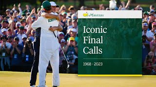 Iconic Final Calls  The Masters [upl. by Brynn690]