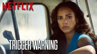 Trigger Warning Review Is this a JessicaAlba OriginalNetflix Skip It Albas Return to Action [upl. by Savinirs]