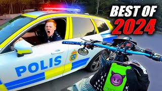 POLICE vs BIKERS  BEST OF 2024  1 HOUR [upl. by Aneram]