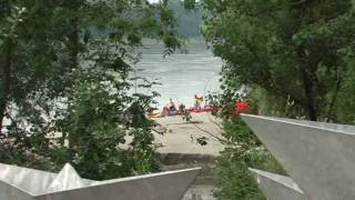 Kajakabenteuer DONAU  Clip 3  WILDES ZELTEN  Mit Kassel Family on tour [upl. by Kennie]