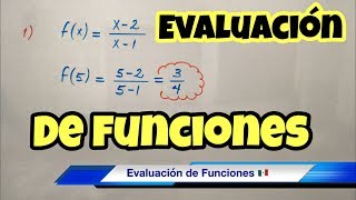 Evaluación de FUNCIONES muchos ejemplos [upl. by Elie911]