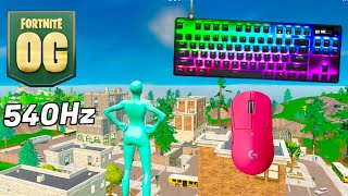 SteelSeries Apex Pro TKL ASMR 😴 Fortnite OG Reload 🏆 Satisfying Keyboard Fortnite 360 FPS 4K [upl. by Cranston]