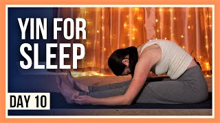 15 min Yin Yoga Class – Day 10 EVENING YOGA FOR BEGINNERS [upl. by Eyma]