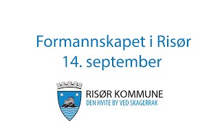 Formannskapet i Risør 14 september 2023 [upl. by Clausen690]