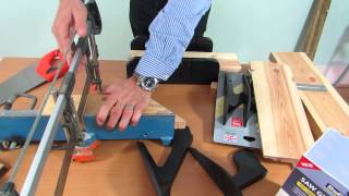 Mitre Box and Frame Saw vs Studhawk Saw Guides [upl. by Afital467]