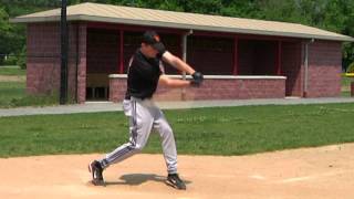 1112 Hand amp wrist action on baseball bat Learn baseball swing muscles Launch phase mechanics [upl. by Inva]