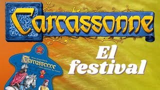 Carcassonne TRANSBORDADORES Expansión  Cómo se juega [upl. by Ormiston]