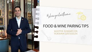 Food amp Wine Pairing Tips by Master Sommelier Yohann Jousselin [upl. by Anitahs]