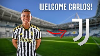 ✅ CARLOS ALCARAZ È UN NUOVO GIOCATORE DELLA JUVENTUS OTTIMO MERCATO INVERNALE [upl. by Eyeleen392]